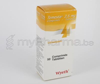 Lorazepam 2 5 mg prix