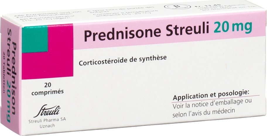 prednisolone 20 mg pour quelle maladie