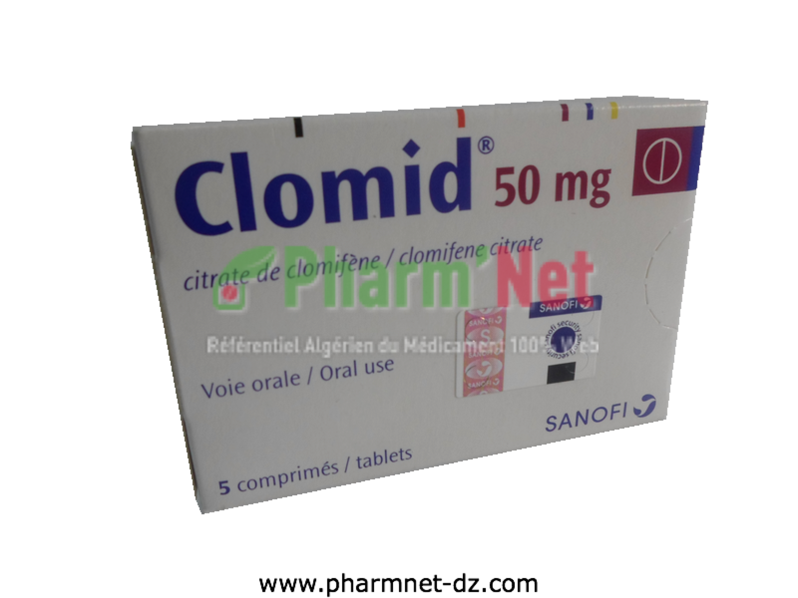 Clomiphene prix