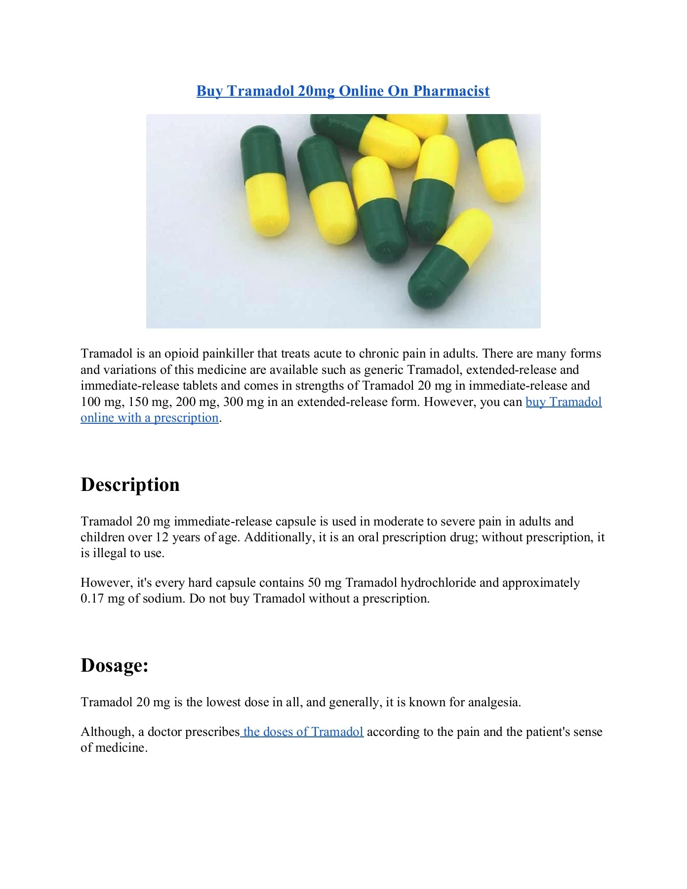 Tramadol 200mg online
