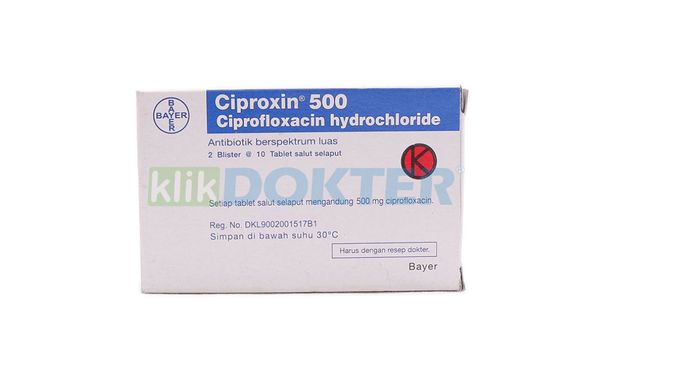 Cipro xr 500 mg bayer