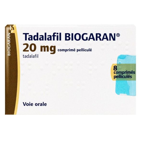 Tadalafil teva 20 mg boite de 8 prix