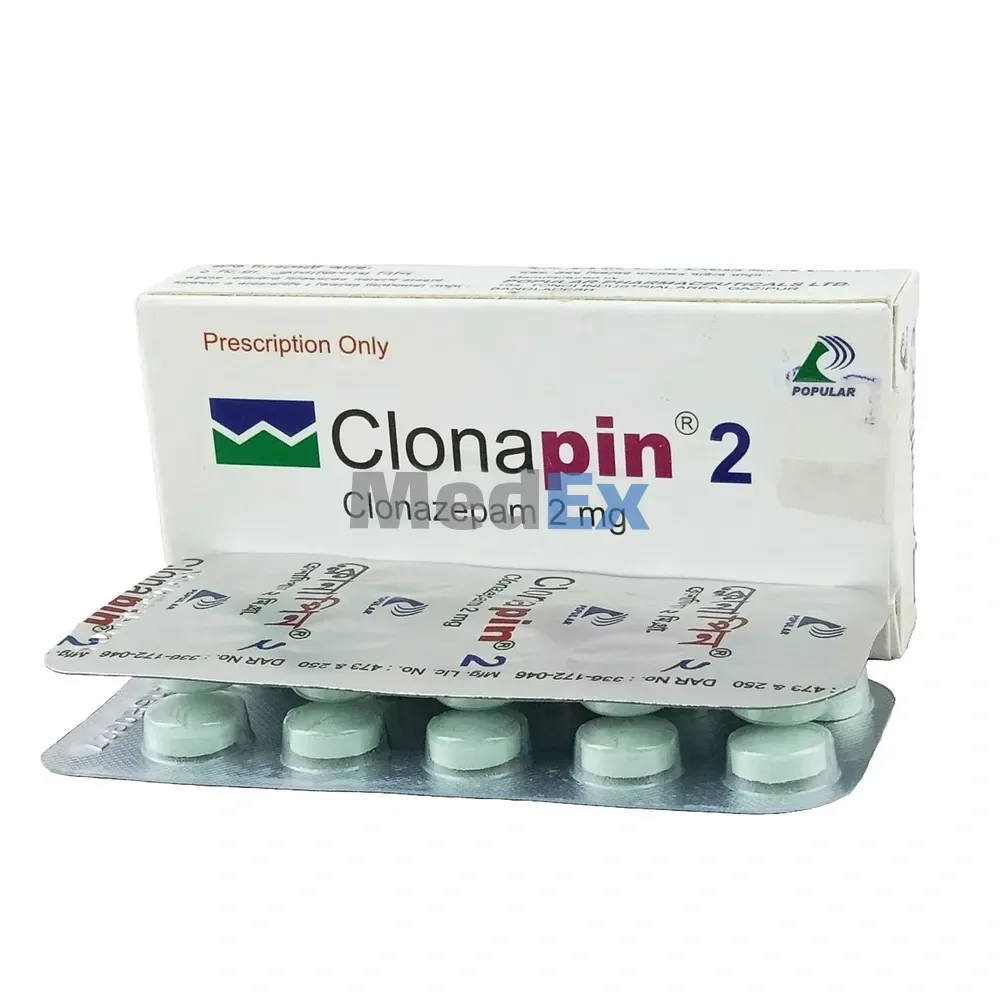 clonazépam 2mg