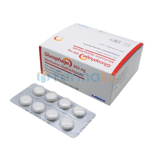 Glucophage de 850 mg