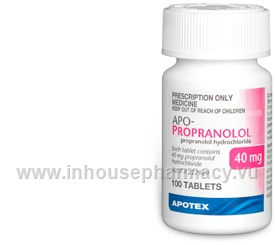 Propranolol 40mg Online