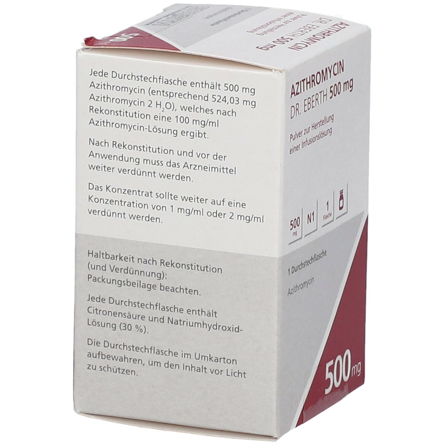 azithromycin 500 mg iv