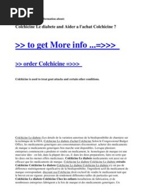 Acheter metformine générique
