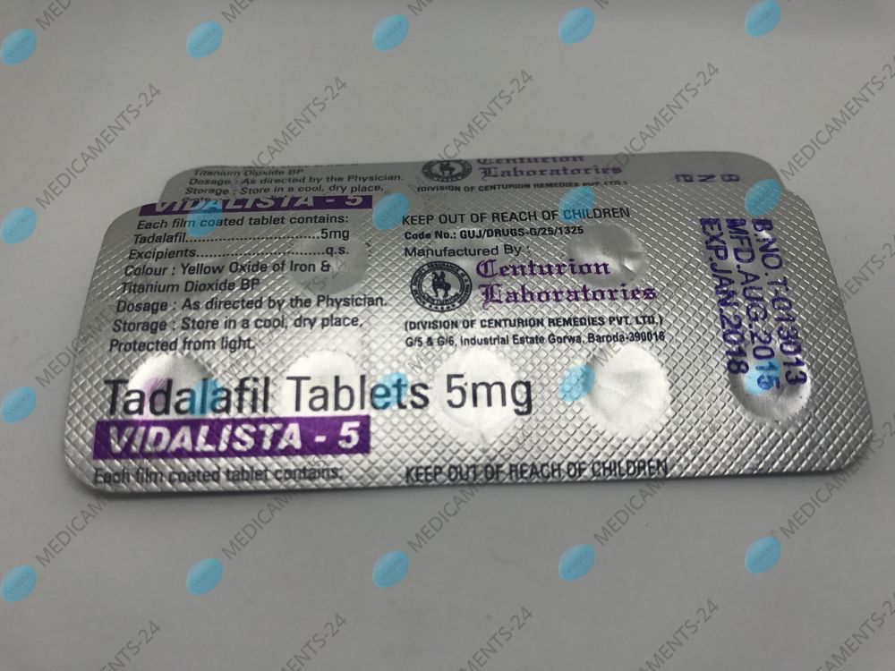 Tadalafil 5mg acheter