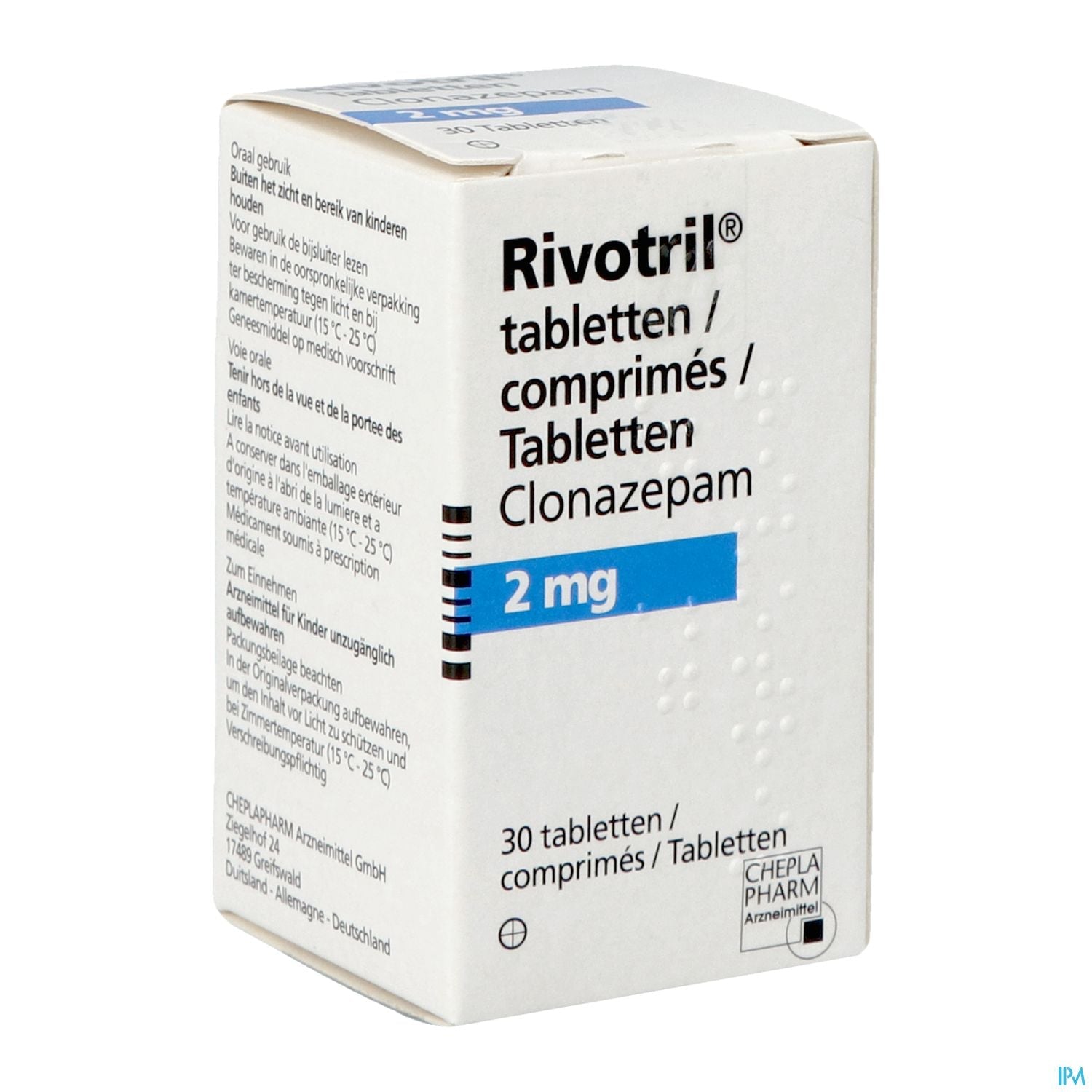 Rivotril bon marché