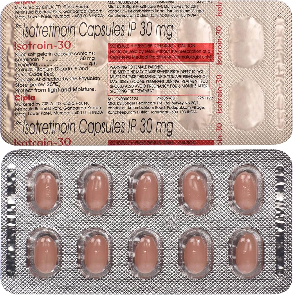 Isotrétinoïne 30mg