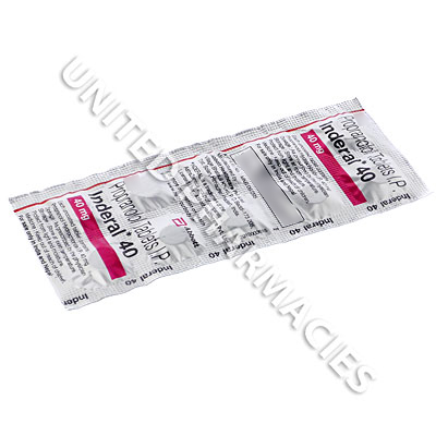 Propranolol xr 40 mg