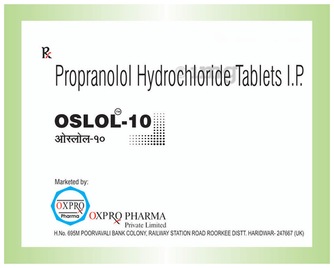 Propranolol 10 mg uk