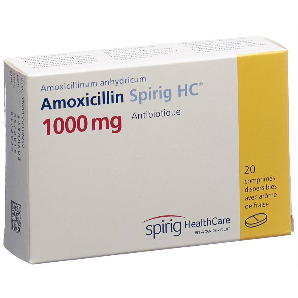 Amoxicilline sans ordonnance espagne