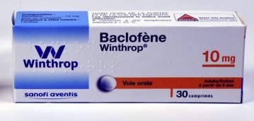 Baclofène france acheter