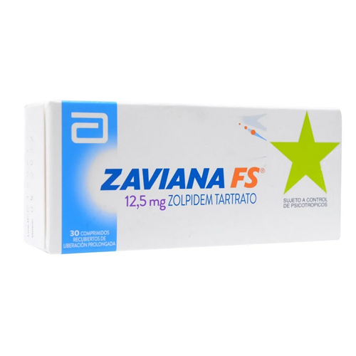 Tartrato de zolpidem 12.5 mg