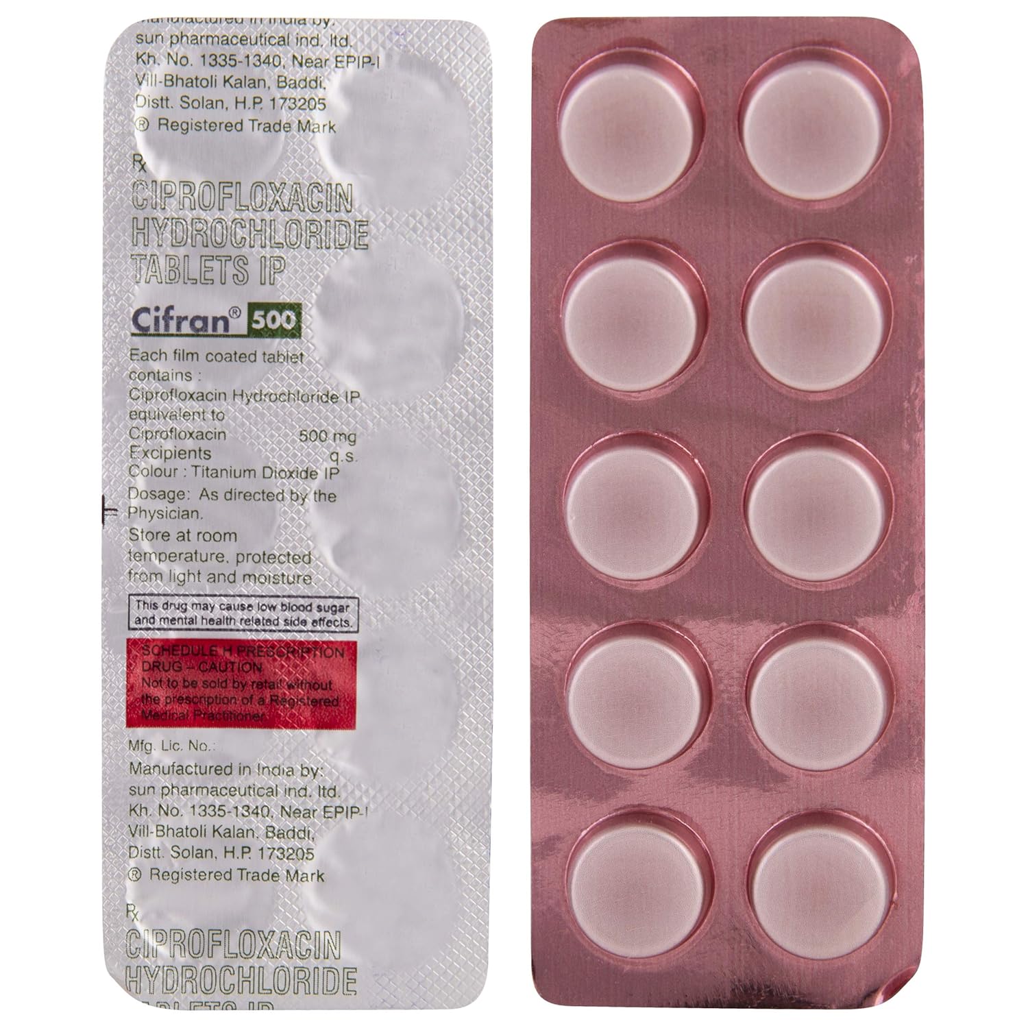 Ciprofloxacin en france