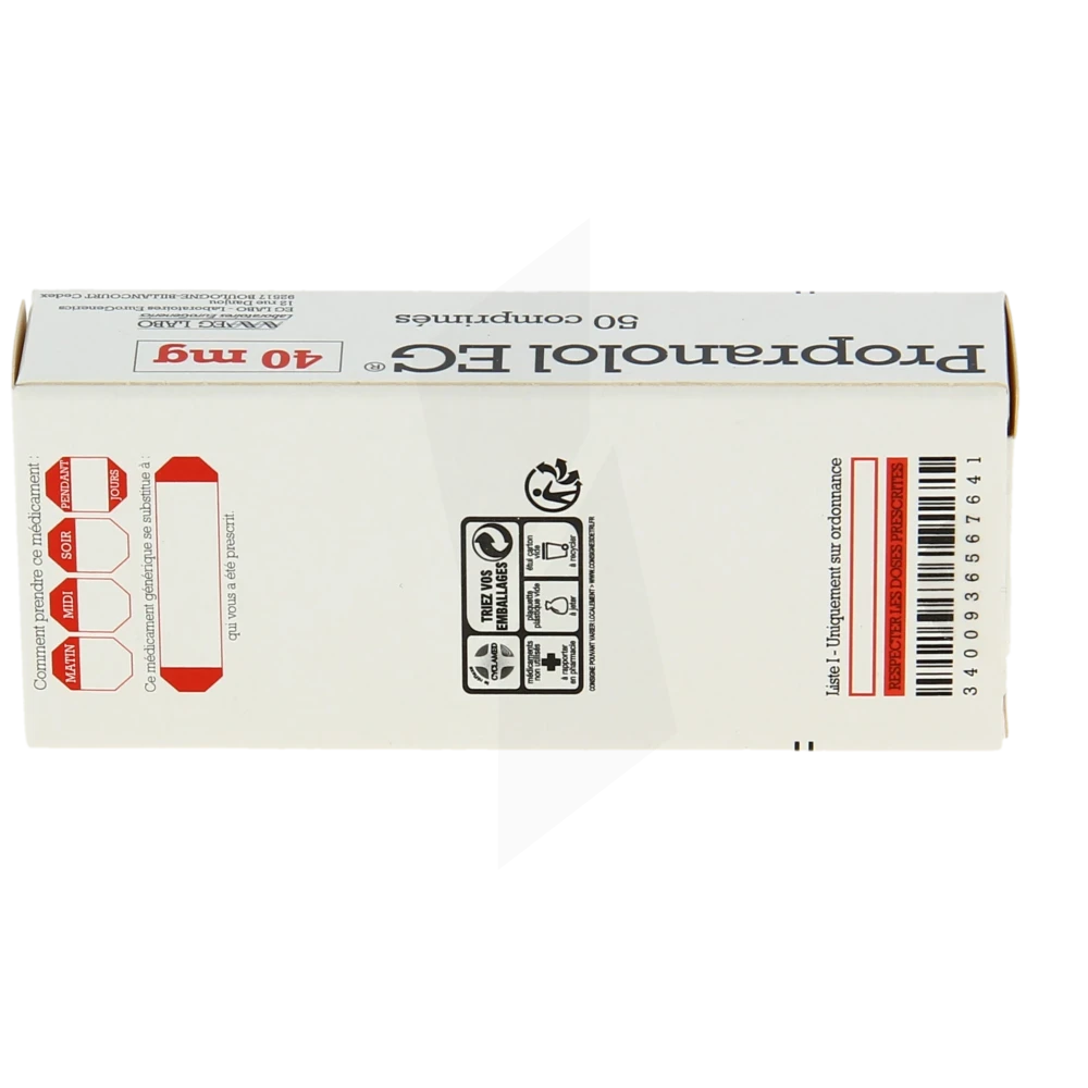Acheter du propranolol
