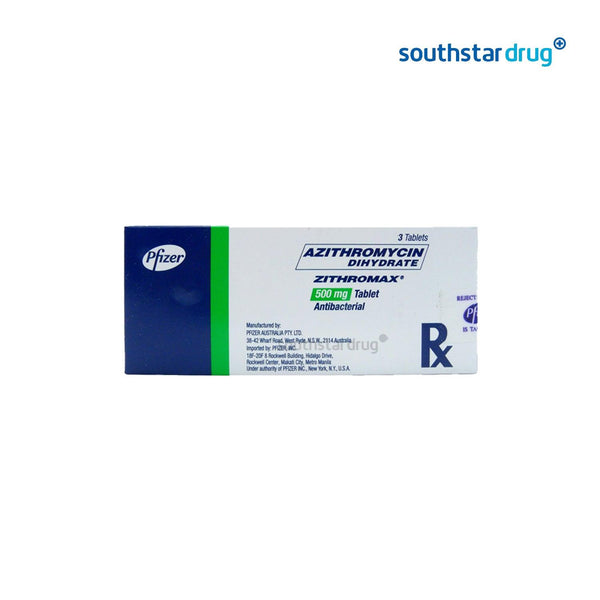 Zithromax 500 mg vial