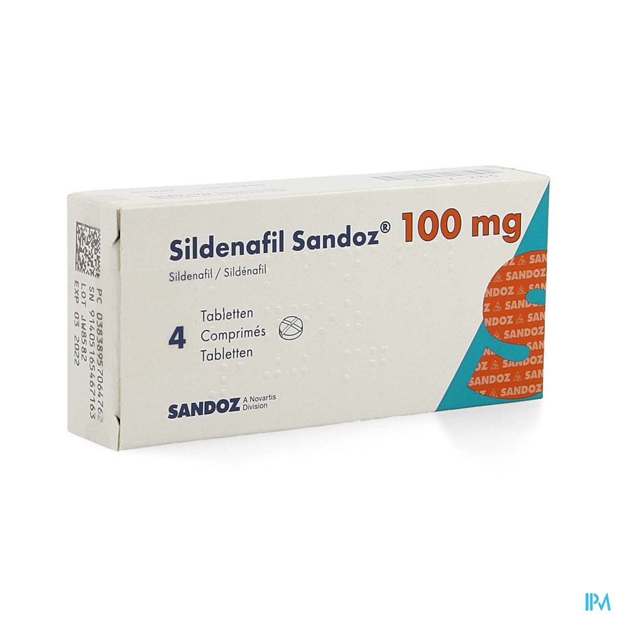 Sildenafil 100 Mg Sandoz
