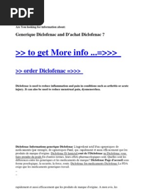 acheter metformine générique
