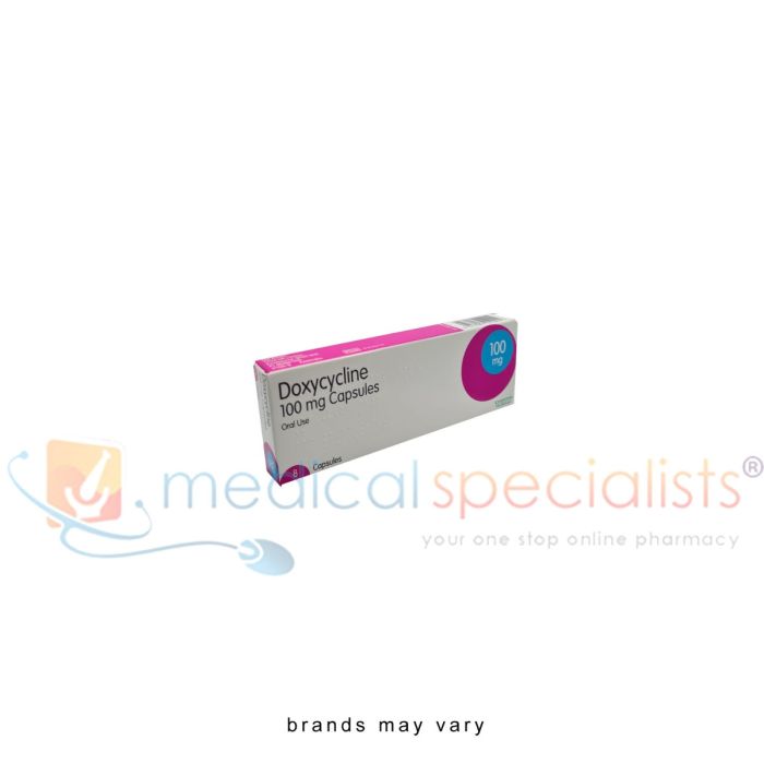 Doxycycline 100mg capsule online