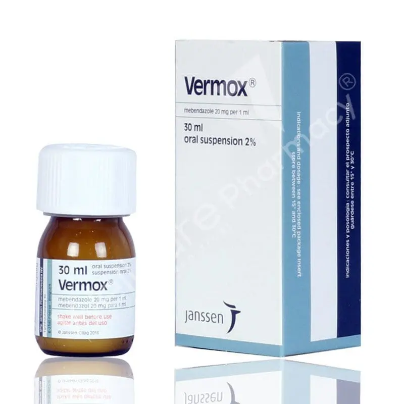 Vermox sirop prix