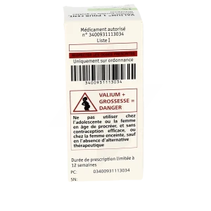 Acheter valium en ligne