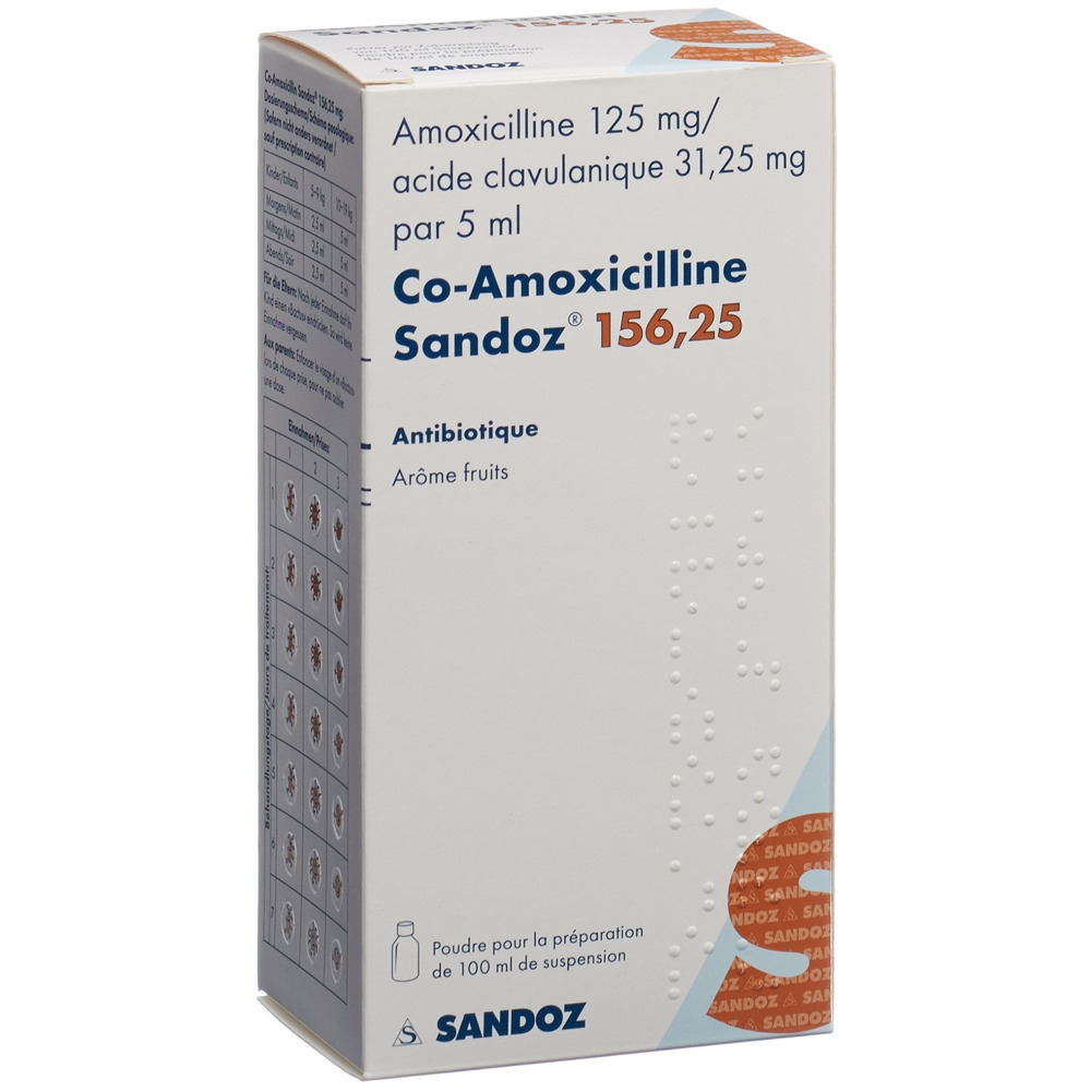 Amoxicilline clavulanique prix