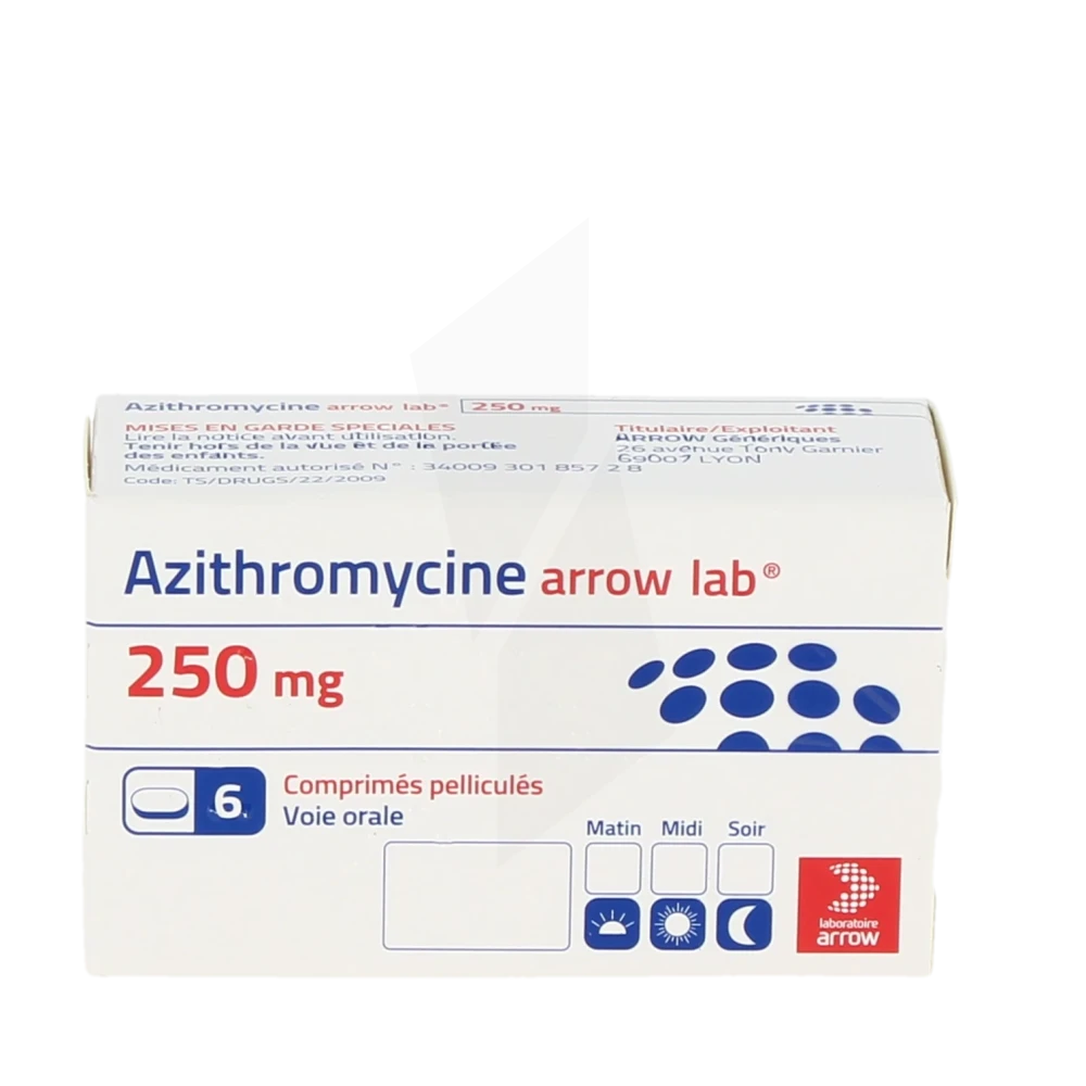 Commander Azithromycin Générique