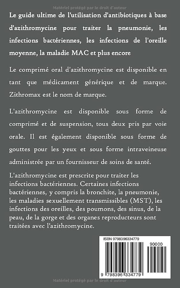 acheter du zithromax générique
