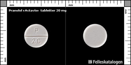 Propranolol 80mg spc