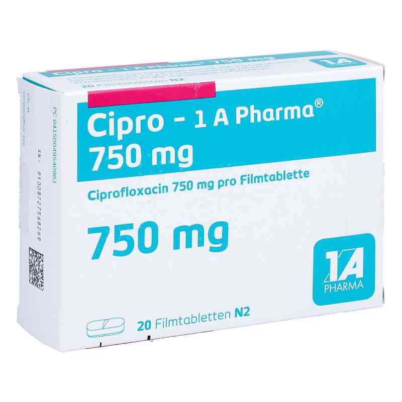 Ciprofloxacin aristo 750 mg