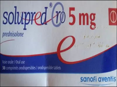 Prednisolone 20 mg pour 50 kg