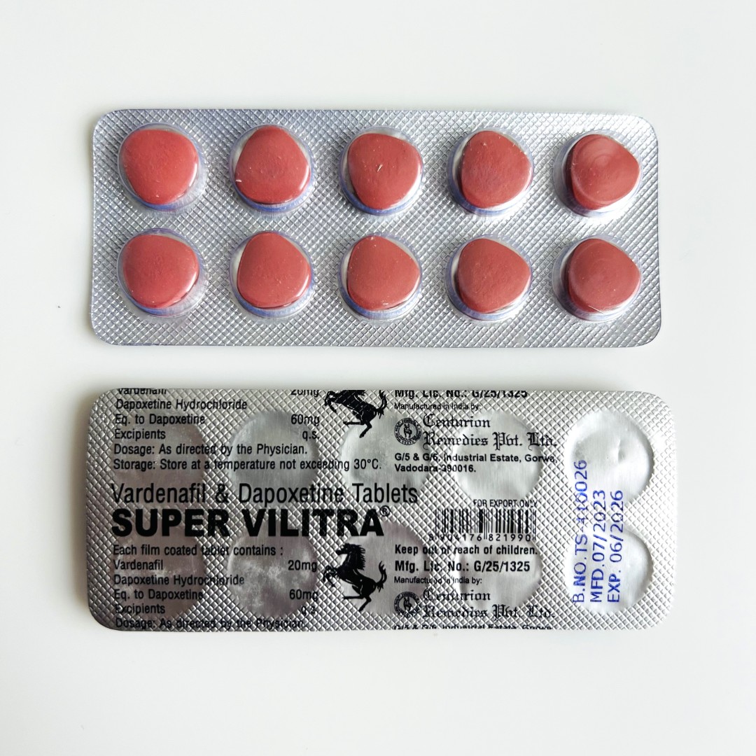 Vardenafil 20mg dapoxetine 60mg