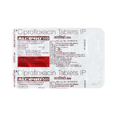 Ciprofloxacin 500mg Accord