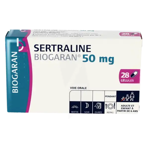 Sertraline 50 mg generique
