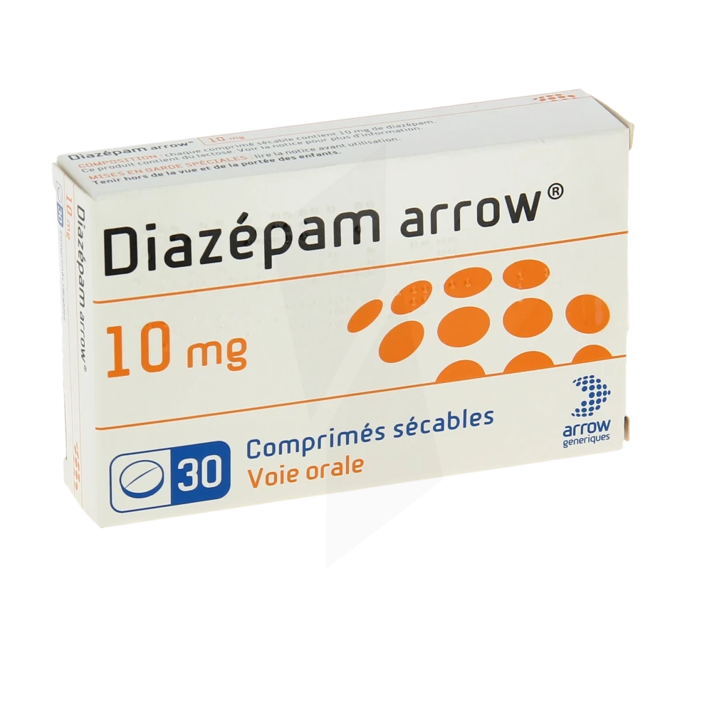 Diazepam 10mg generique