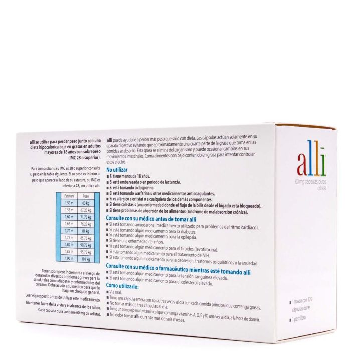 alli orlistat farmacia online