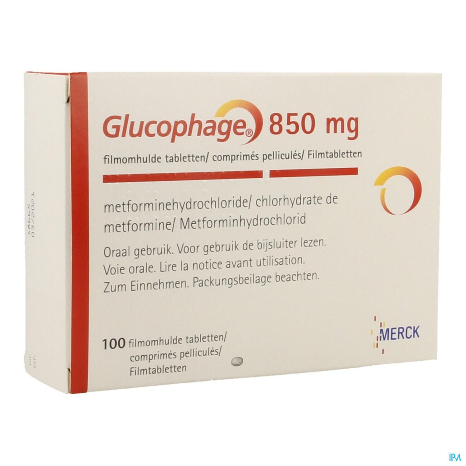 Glucophage prix belgique