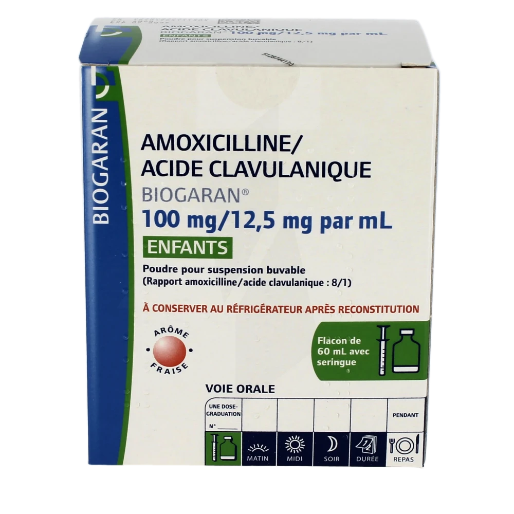 Amoxicilline clavulanique generique