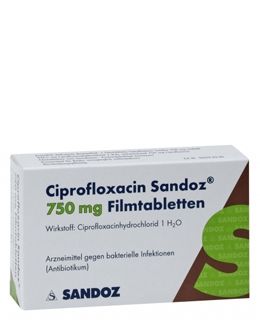 Ciprofloxacin actavis 750 mg