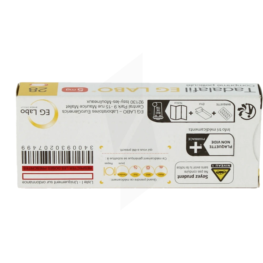 tadalafil 5 mg generique prix