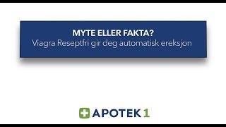 Viagra reseptfri 50mg