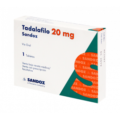 Tadalafil 20 mg sandoz