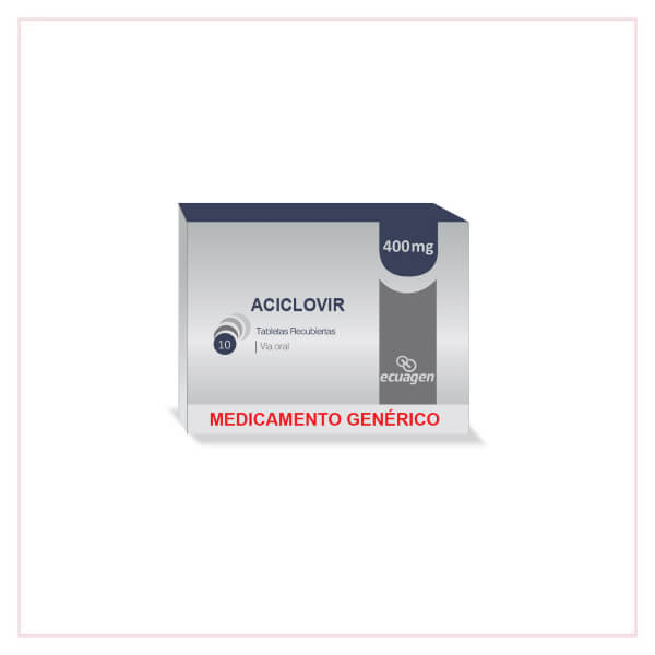 Aciclovir tabletas de 500mg