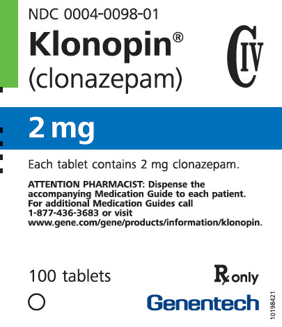 Rivotril 2mg prix