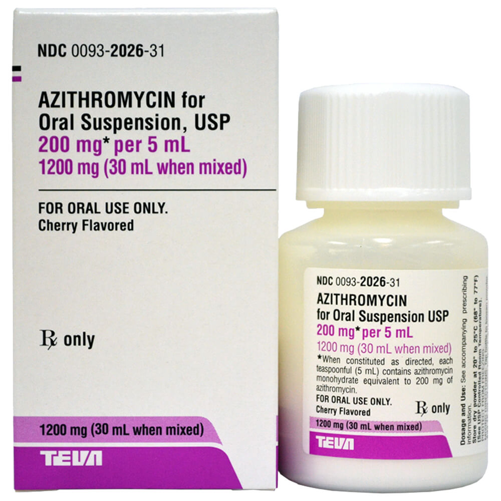 Zithromax 100 mg/5ml