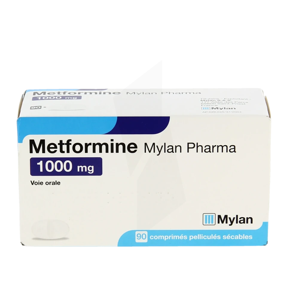 Metformine moins cher