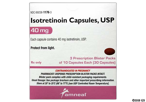 Isotretinoin prix