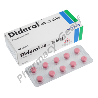 Propranolol 40 mg er